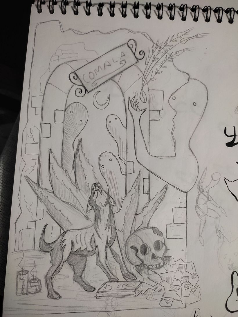 Mi Proyecto del curso: Técnicas de dibujo tradicional con Procreate 3