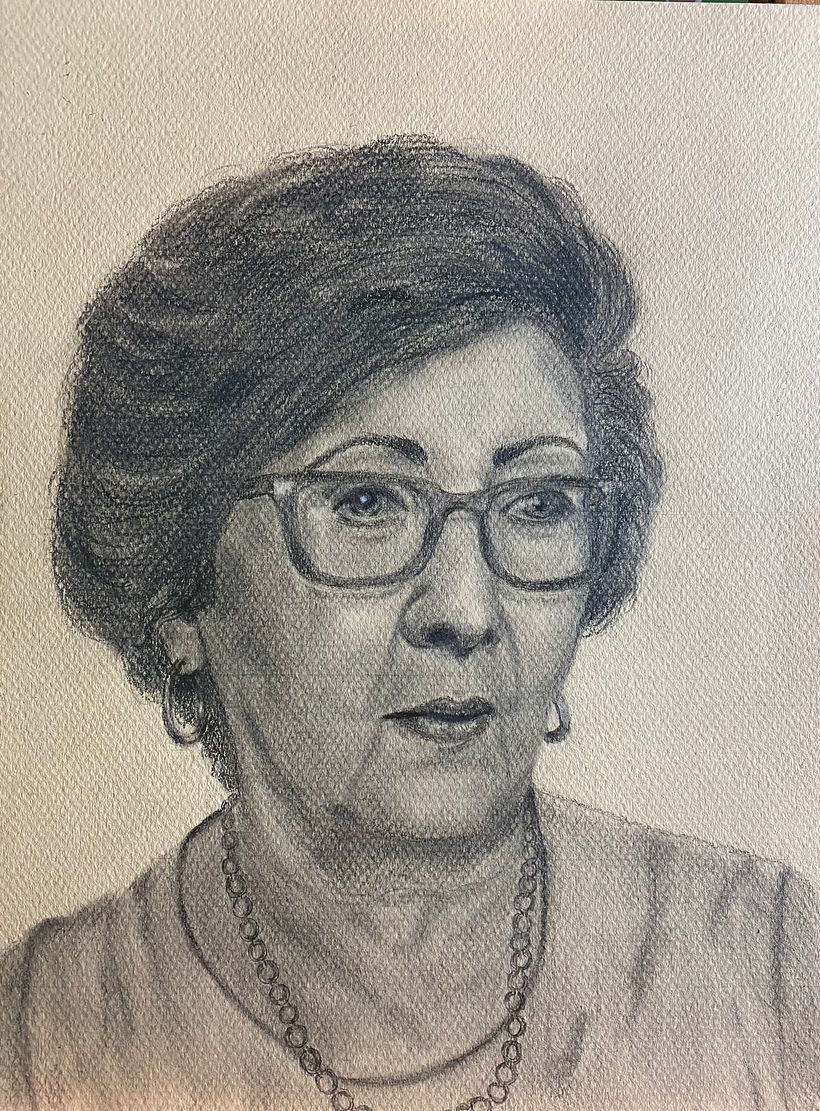 Mi Proyecto del curso: Retrato realista con lápiz de grafito 2