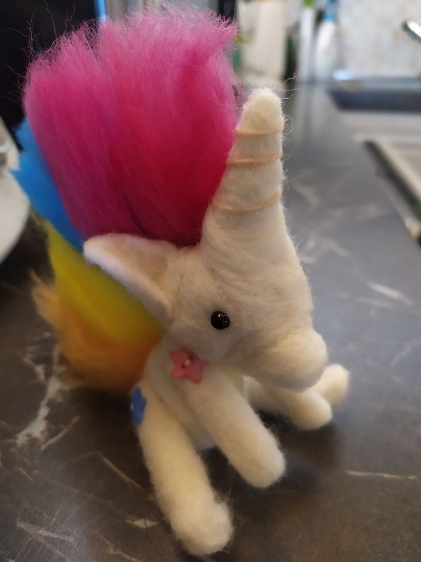 Il mio progetto del corso: Needle felting: creazione di personaggi con lana e ago 1