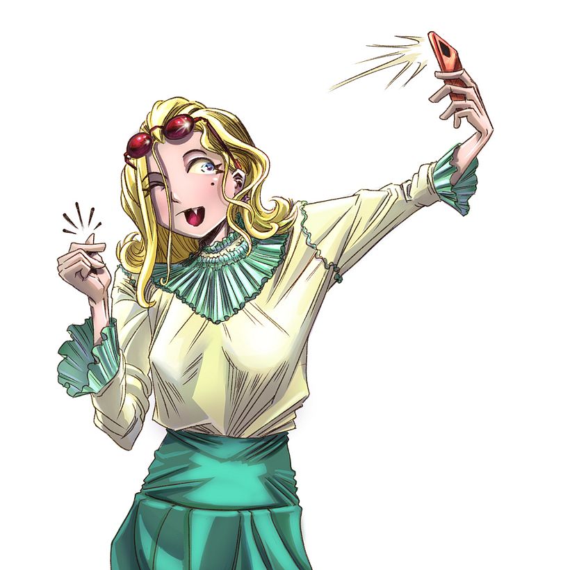 Complete drawing Medium Close