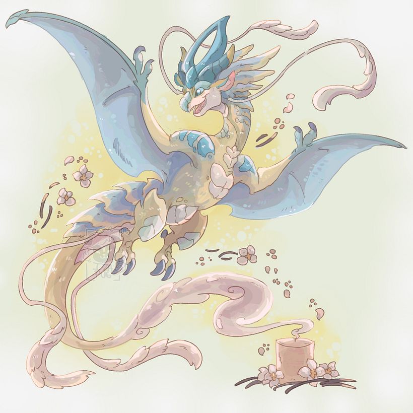 Aromatic Candle Dragons 3