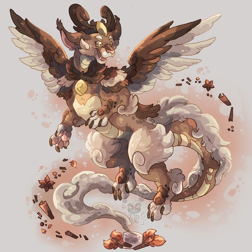 Aromatic Candle Dragons 5