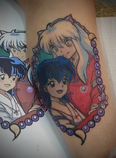 Tatuagem finalizada