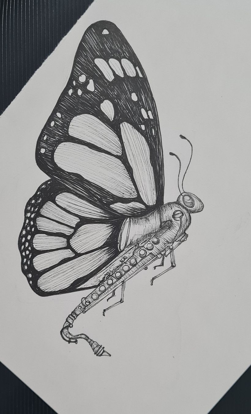 Mi Proyecto del curso: Ilustración surrealista con rotuladores 4