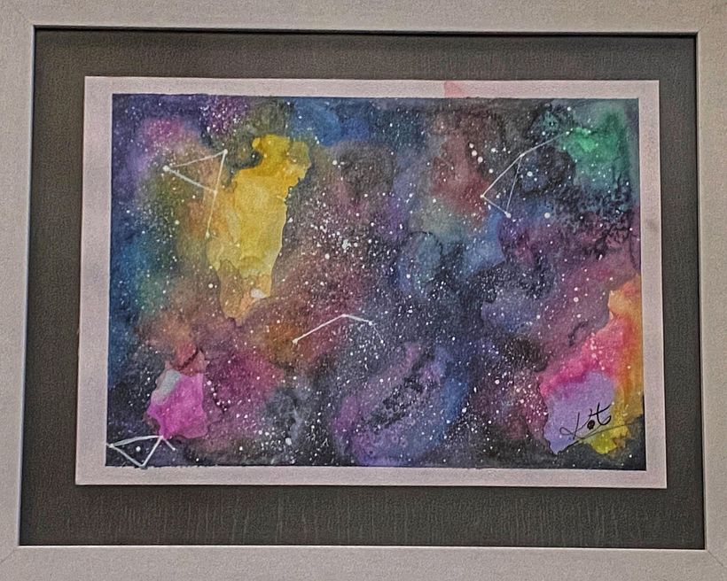 Mon projet du cours : Techniques modernes d’aquarelle 1