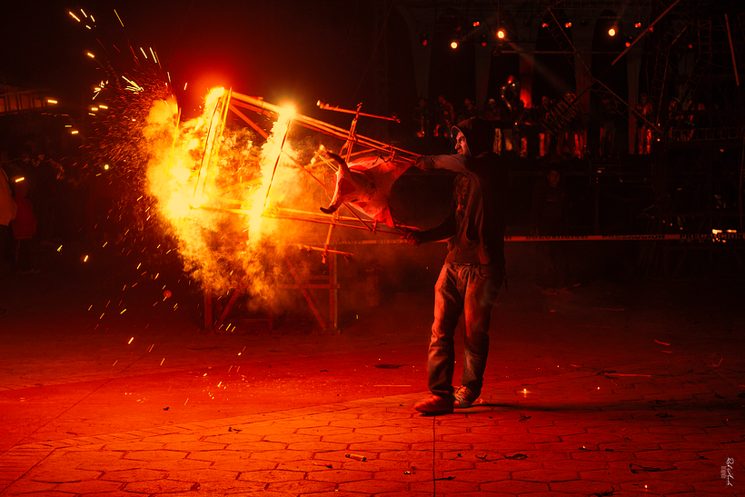 Cada año, las fiestas populares mexicanas se llenan de sus famosos "Toritos". Pirotecnia, tradición y pueblos.
