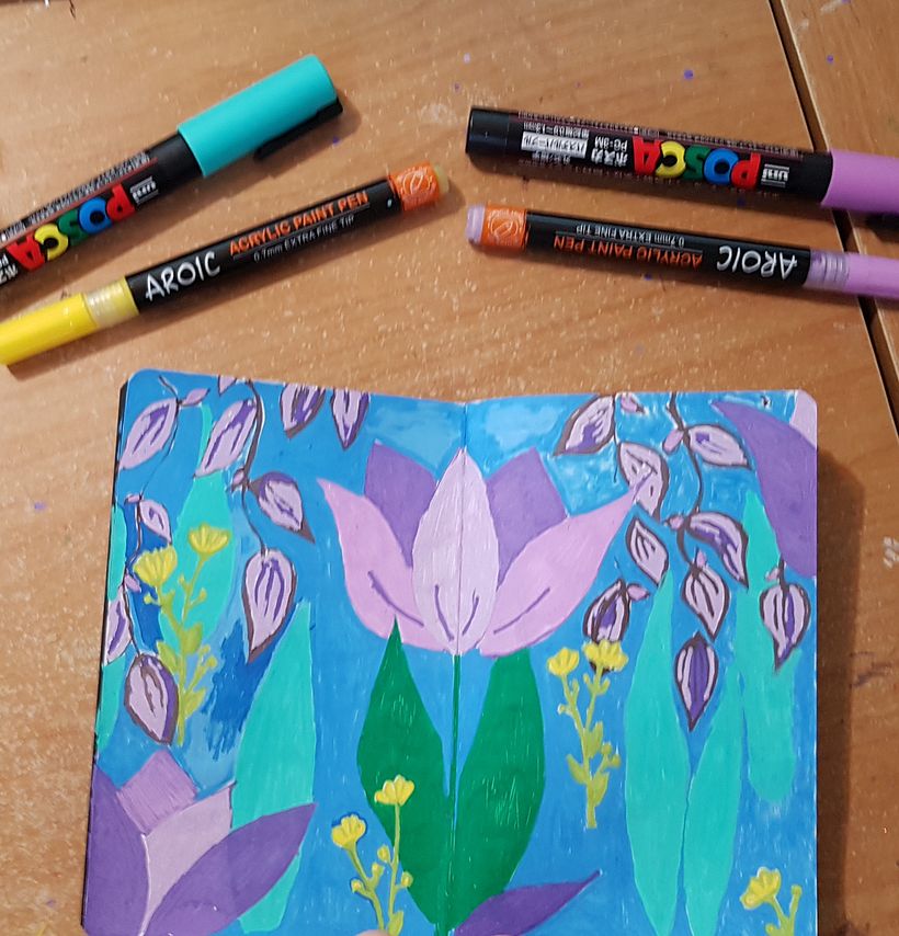 #PolinaOshuDomestika; #floralpages