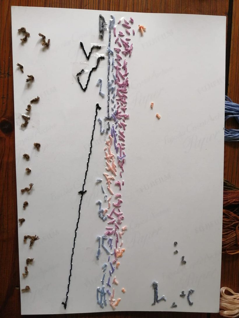 Mi Proyecto del curso: Introducción al fotobordado: crea imágenes con textura 3