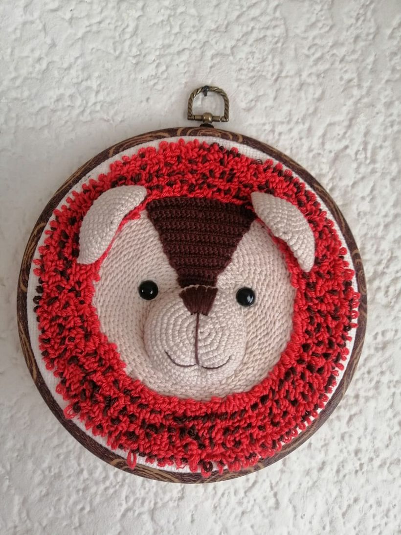 Mi Proyecto del curso: Punch needle y crochet: crea personajes únicos 2