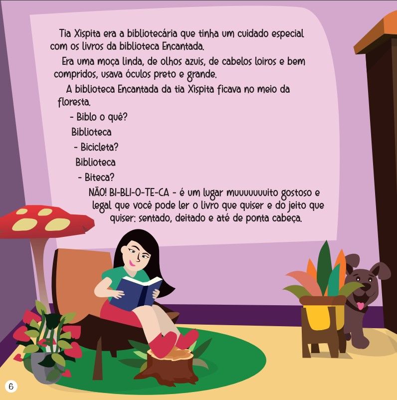 A dança dos livros na biblioteca Encantada 3