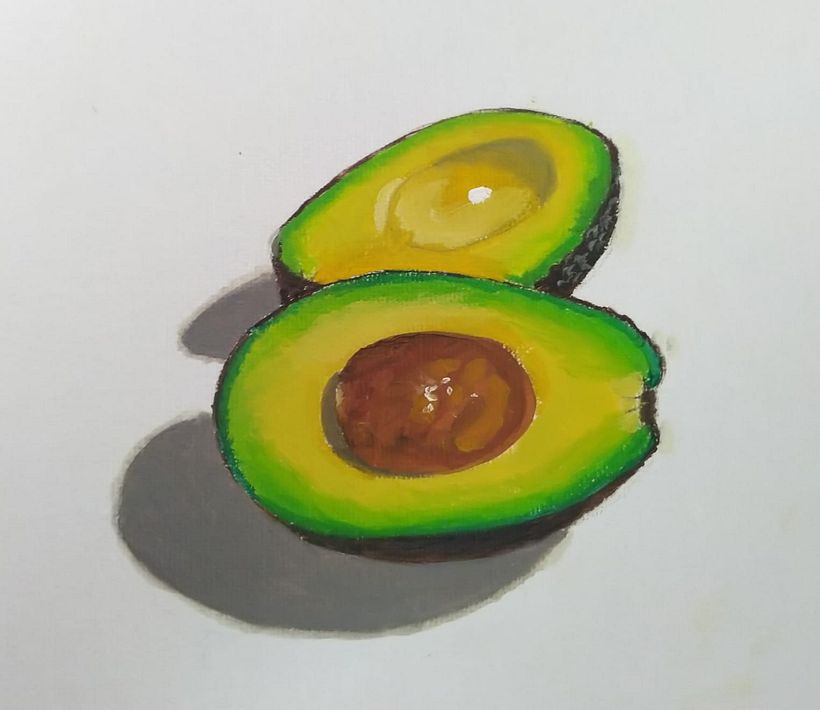 Primer dibujo el Aguacate