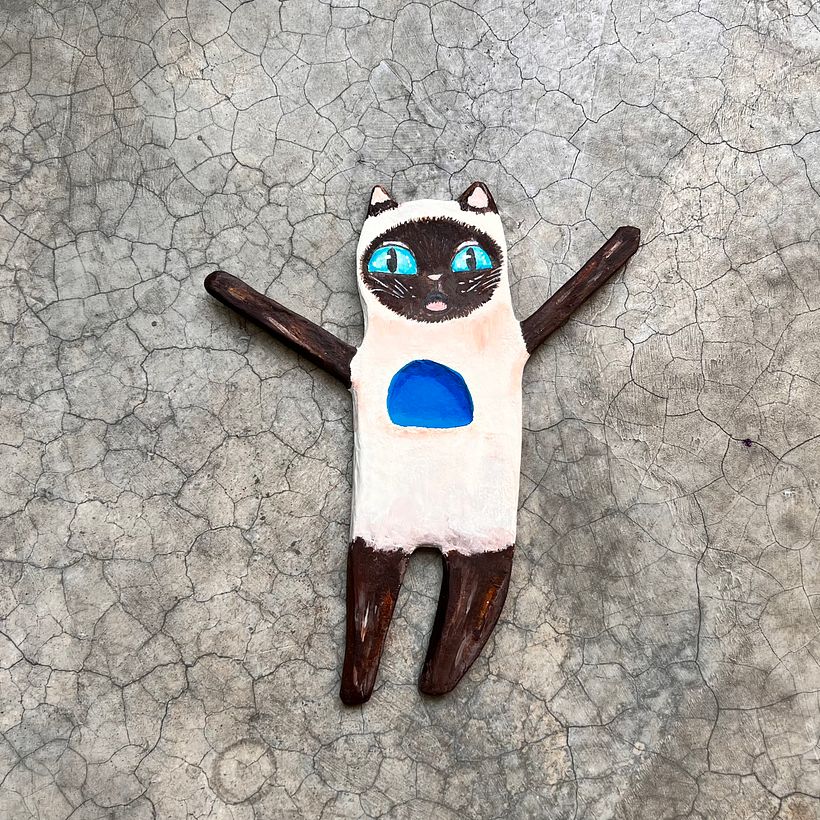 Mi Proyecto del curso: Papel maché para principiantes: esculpe un personaje colorido 4