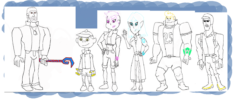 Line Up de los Transformnimals