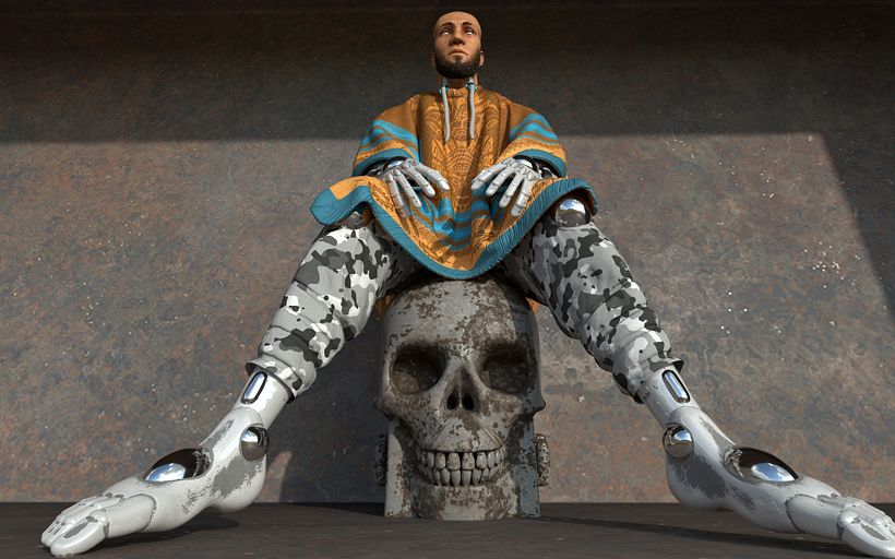 Auto-escultura  5