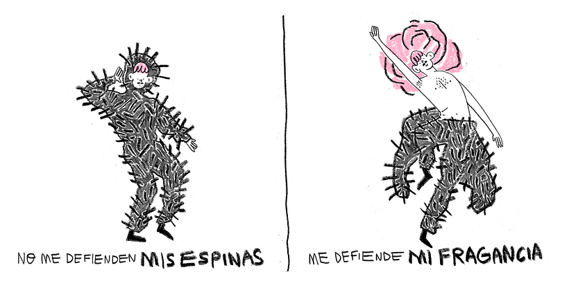 Tumbado en el jardín — Cómic 3