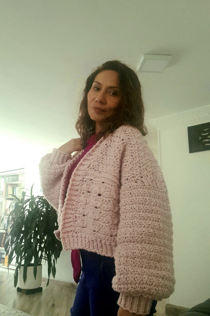 Mi Proyecto del curso: Crochet: diseña y teje prendas de estilo romántico 3
