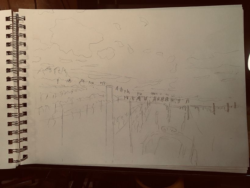 Initial sketch of Project