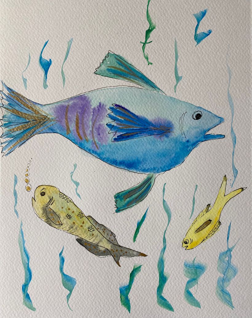 My project for course: Creative Watercolor Sketching for Beginners 13