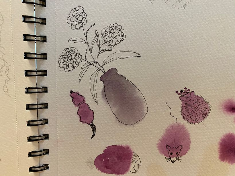 My project for course: Creative Watercolor Sketching for Beginners 9