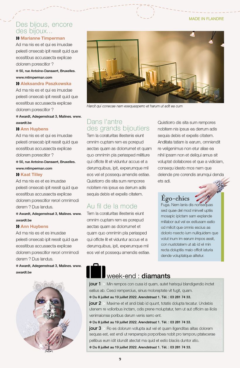 Magazine Flandre - projet personnel selon gabarit existant 5