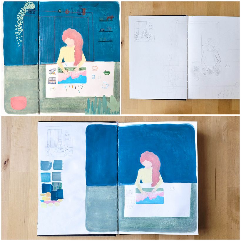My project for course: Exploratory Sketchbook: Find Your Drawing Style 5