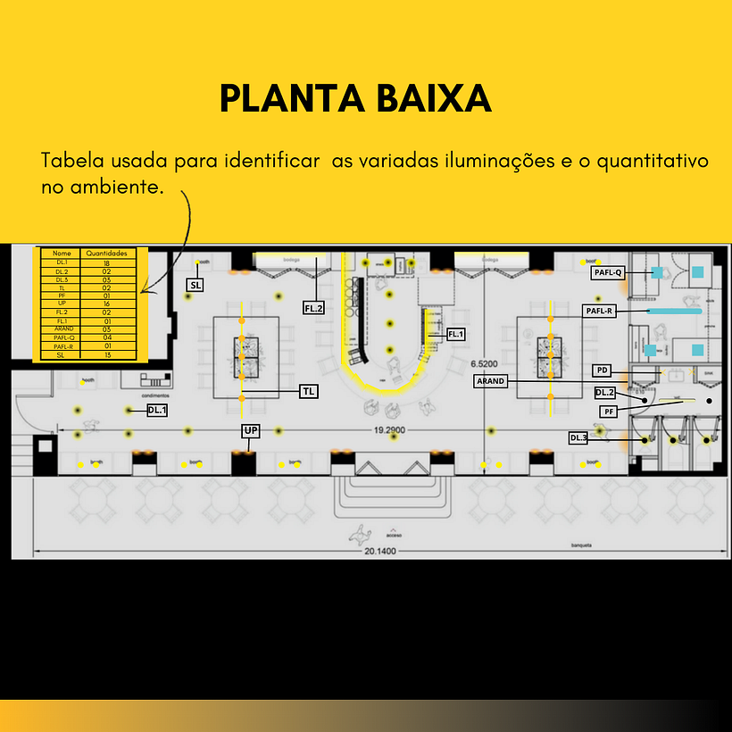 Meu projeto do curso: Design de iluminação de interiores 2