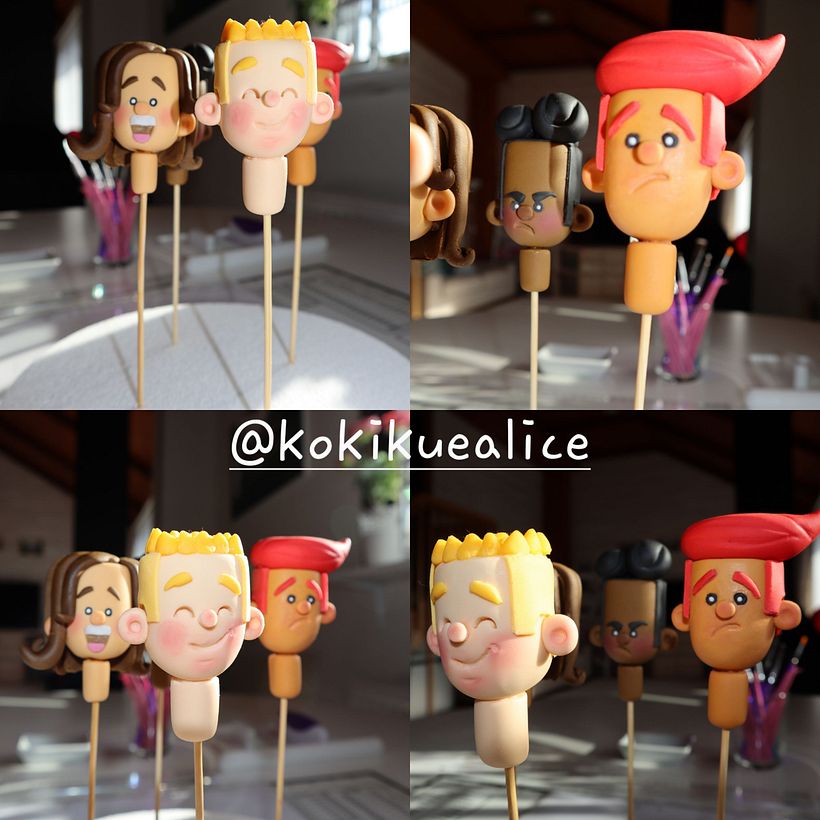 My Final Project of Character Modeling with Sugar Paste by Carlos Lischetti 4