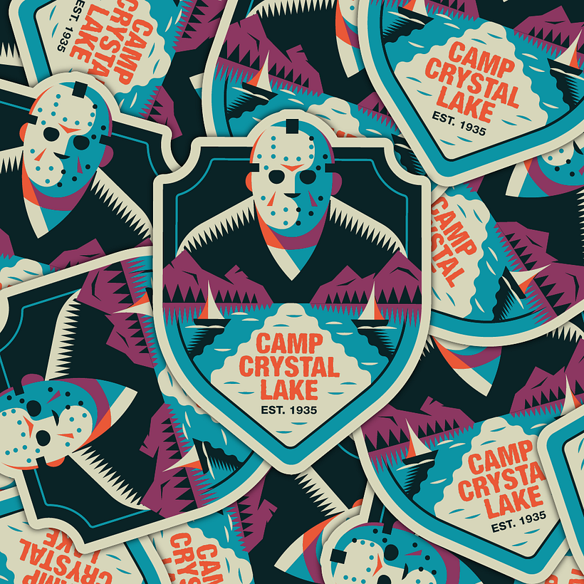 Slasher sticker pack 5