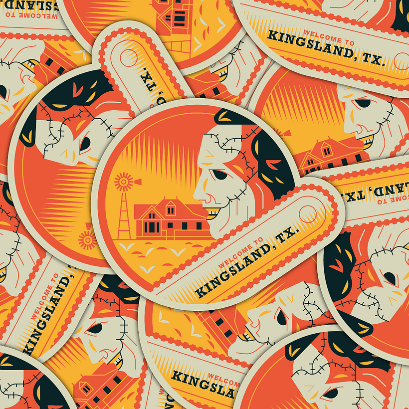 Slasher sticker pack 6