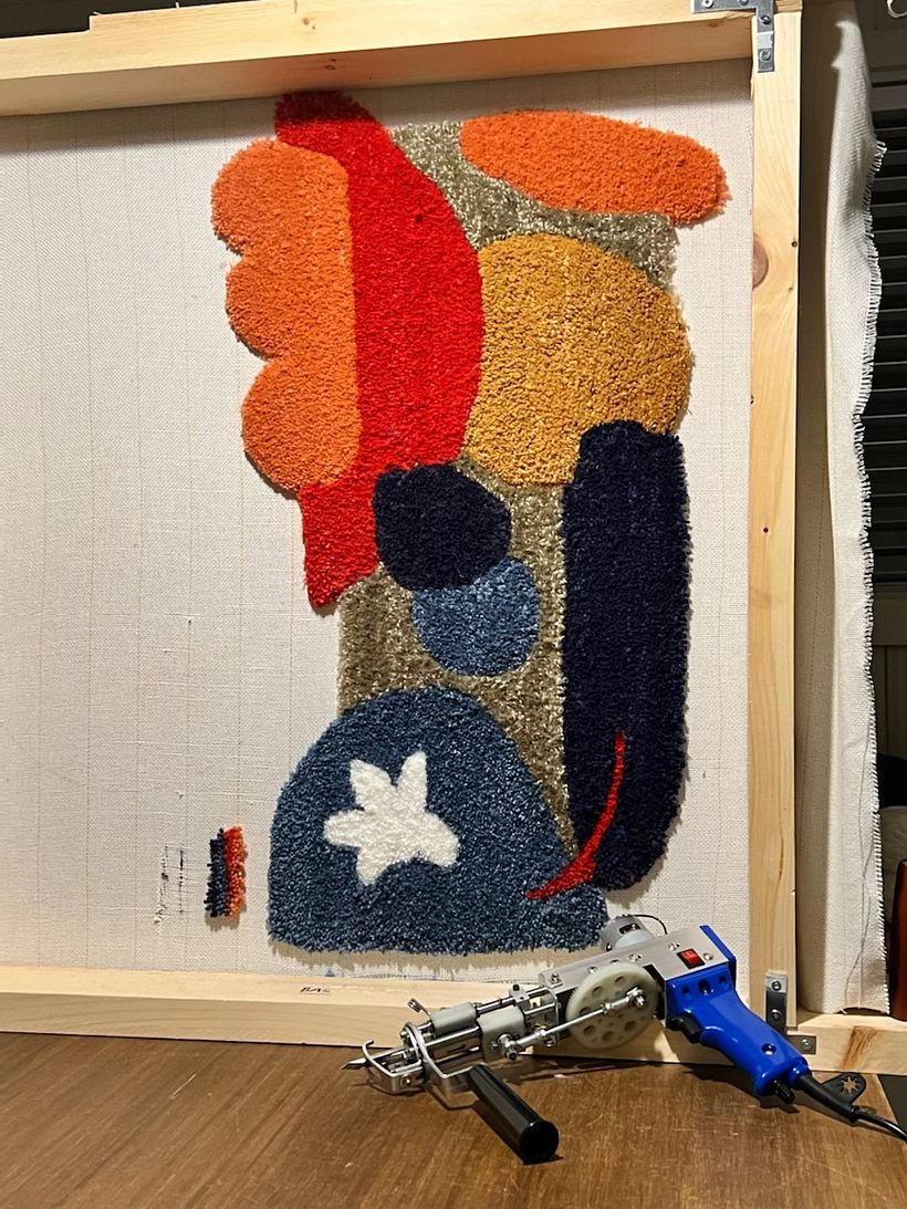 My project for course: Tufting Technique for Creating Rugs 1