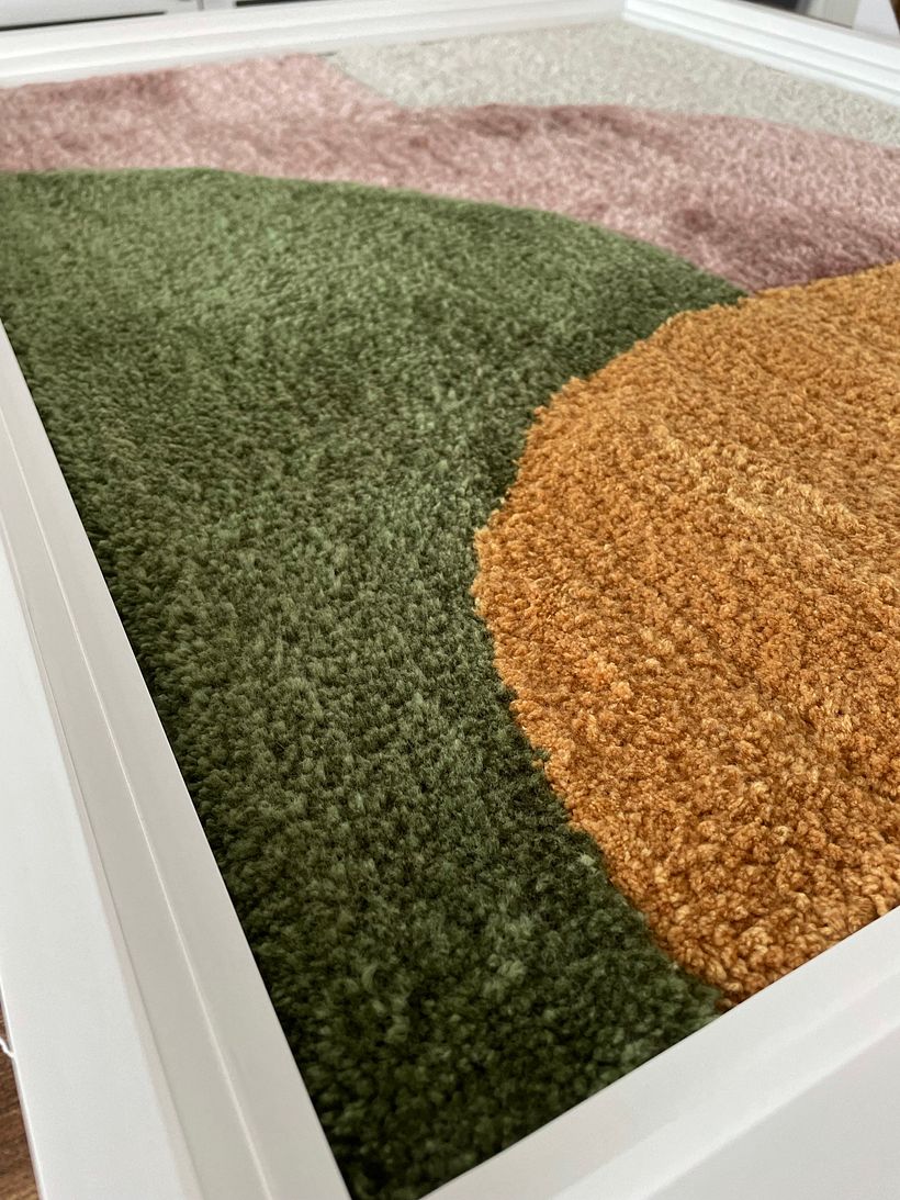 My project for course: Tufting Technique for Creating Rugs 4