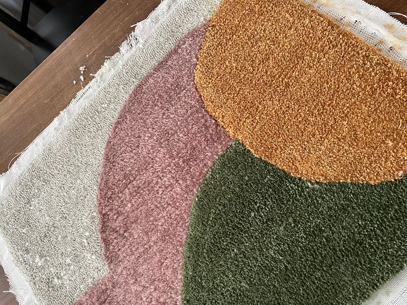 My project for course: Tufting Technique for Creating Rugs 5