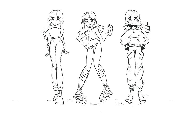 My project for course: Drawing Appealing Characters with Personality 2