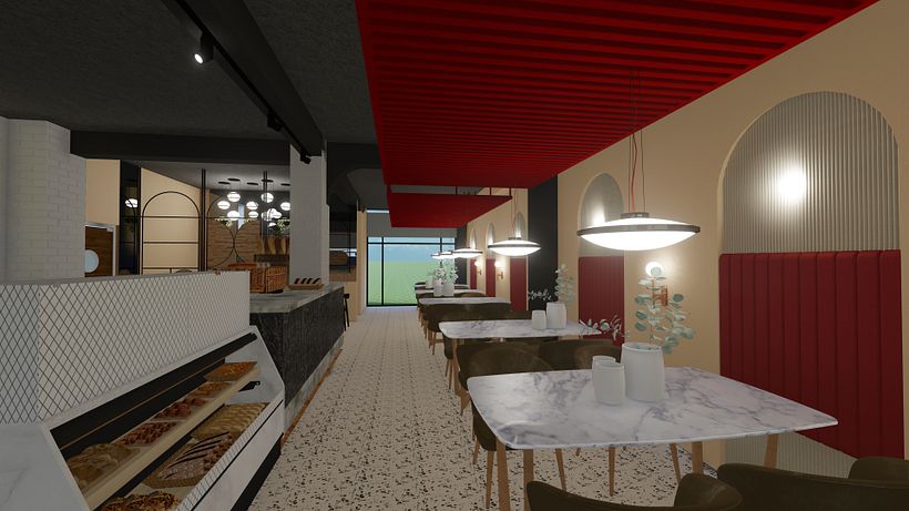 INTERIOR DESIGNING (ITALIAN RESTAURANT) 3