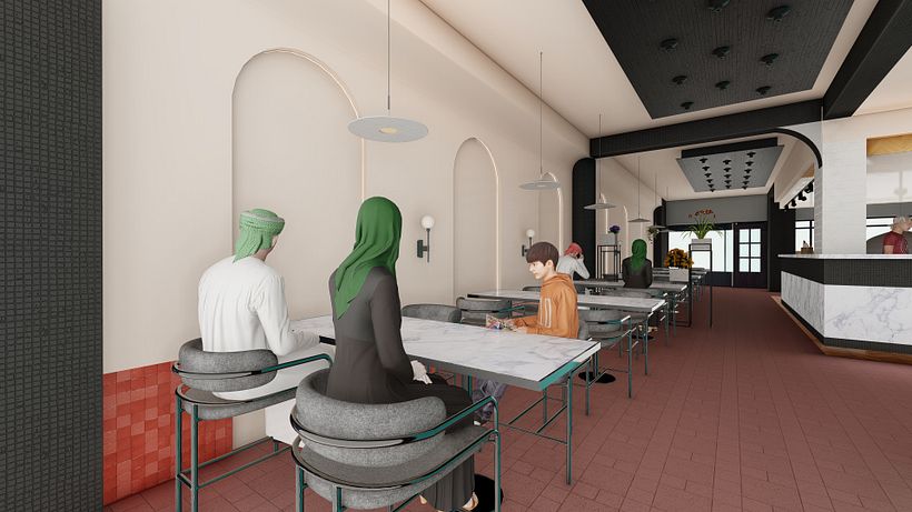 INTERIOR DESIGNING (ITALIAN RESTAURANT) 5