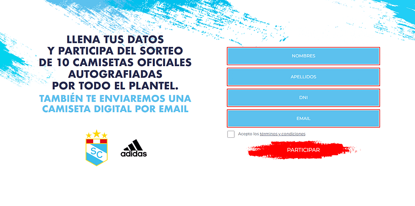 Grita el color de nuestra camiSCeta -  Sporting Cristal / Adidas 4