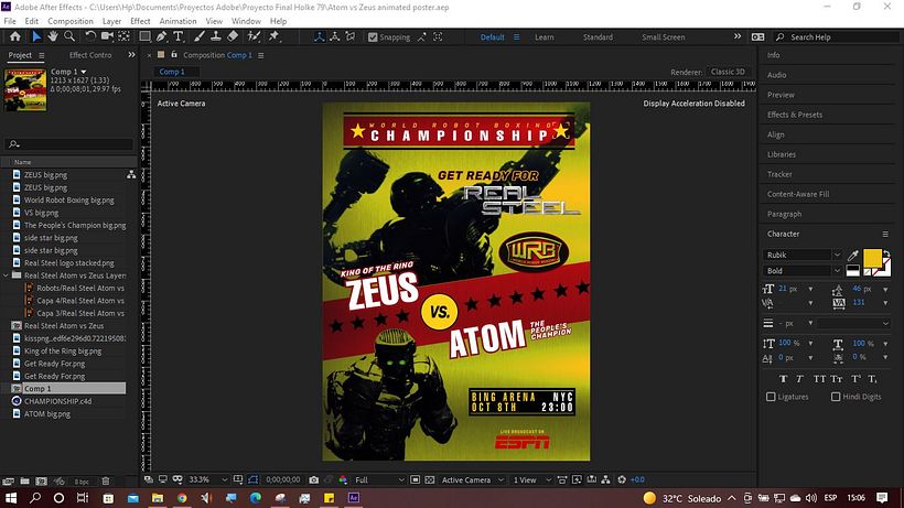 Animation in After Effects