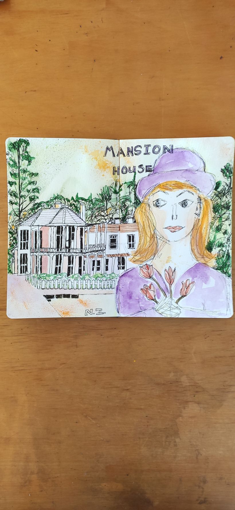 My project for course: Artistic Watercolor Sketching: Dare to Express Your Ideas 2