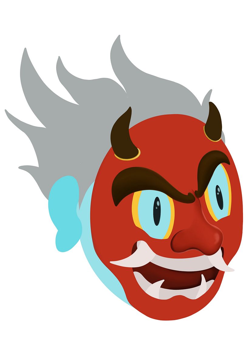 Máscara Kabuki 2