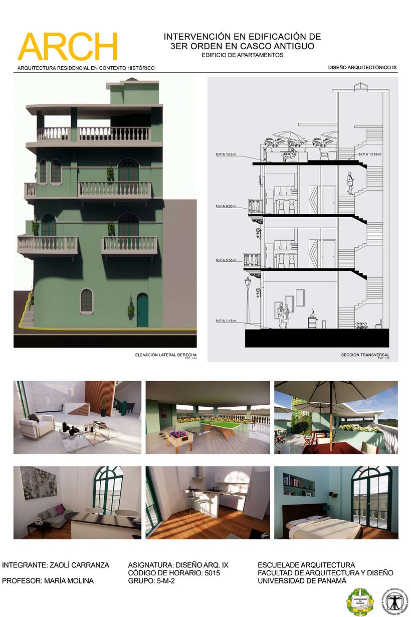 Residencial Histórico "Las Gemas", Casco Antiguo, Panamá. 5