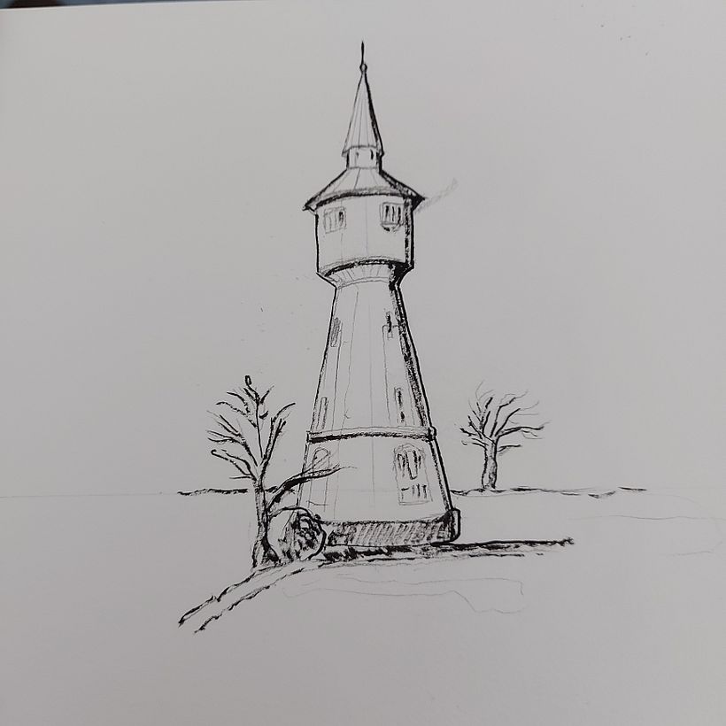 2nd Try - Sketch and Ink
