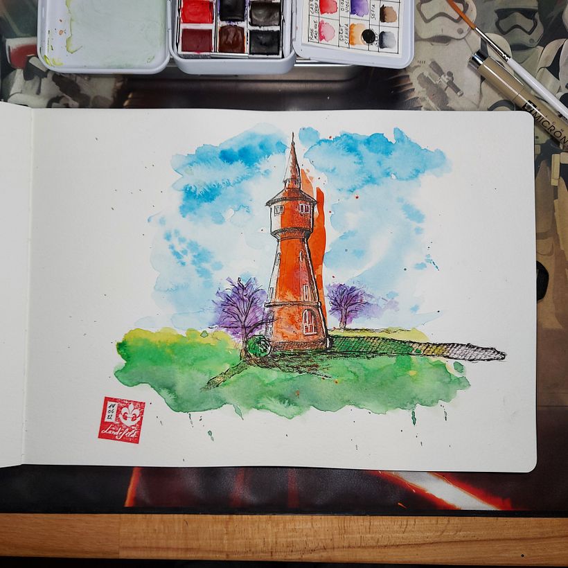 2nd Try - Final with low on detail and few colors