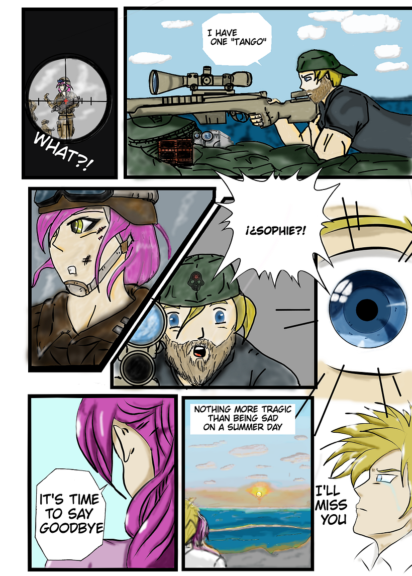 First Manga comic (First Page)  2