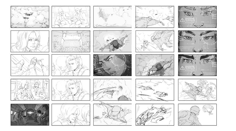 Storyboards & dibujos personales. 1