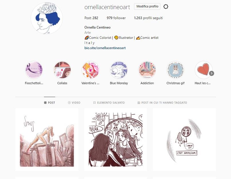 Il mio progetto del corso: Creazione di un portfolio di illustrazione su Instagram 3