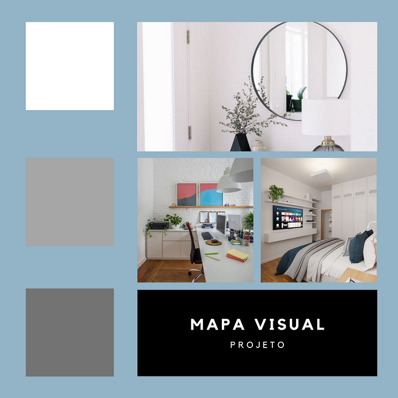 Meu projeto do curso: Iniciação ao design de interiores - Afonso Guerreiro 2