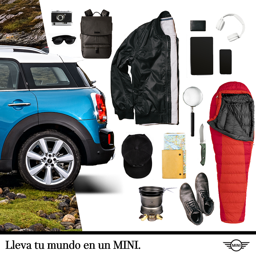Lleva tu mundo en un MINI - Pubblicità