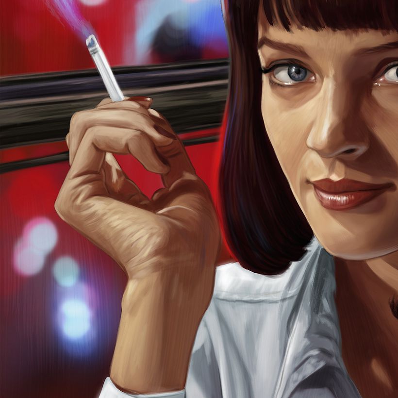 The face might catch the eye initially, but the other details are important too, so I render the hand next.
