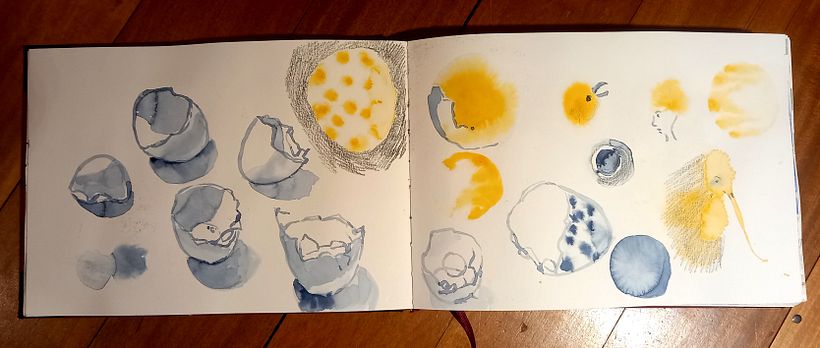 eggshells