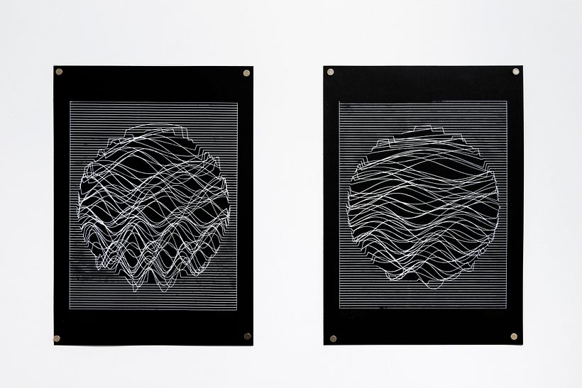 Exposition LIGNES à la galerie Metavilla / Bordeaux (2021)